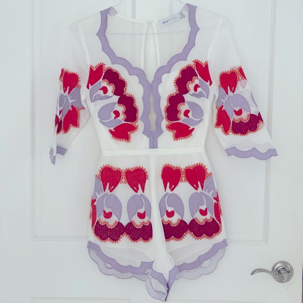Alice mccall never ever playsuit